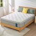 King/Queen/ Full/ Twin Size Mattress, Hybrid Mattress For Comfy Sleep, Individually Wrapped Pocket Coils Innerspring Mattress For Motion Isolation, Medium Firm,Euro Top Cooling Technology Edge Suppor_maomaolike.com
