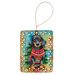 Dachshund Christmas Porcelain Ornament Christmas Tree Hanging Decorations For Home Christmas Holiday, Rectangle, Gift, Multicolor_maomaolike.com