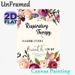 Respiratory Therapy Painting Poster, Soft-toned Watercolor Floral Poster, Inspirational "Making Every Breath Count" Design, Ideal For Clinic, Office_maomaolike.com