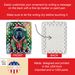 Cane Corso Christmas Porcelain Ornament Christmas Tree Hanging Decorations For Home Christmas Holiday, Rectangle, Gift, Multicolor_maomaolike.com