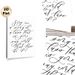 Folk Lyric Quote Painting Poster, Elegant Black Flourished Calligraphic Script Poster, Poetic Quote Art Adds Serene Artistic Ambiance For Bedroom_maomaolike.com