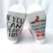 Unisex Christmas socks casual cotton socks socks tube watching movies socks_maomaolike.com
