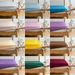 Home Textile Solid Color Silky Satin Mattress Protector_maomaolike.com