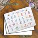 Christian Alphabet Affirmation Painting Poster, Pastel-colored Cute Bee & Typographic Art Poster, Uplifting Religious Positive Phrases, Ideal For_maomaolike.com