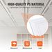 VEVOR Ceiling Tiles 96-Pack 20 X 20 In Polystyrene Easy Installation Glue-up_maomaolike.com
