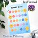 Star-themed Reward Chart Painting Poster, Pastel-colored Cute Cartoon Star & Bubble Pattern Poster, Motivational Design To Track Progress And_maomaolike.com