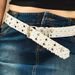 Punk Star Eyelet Denim Fabric Bes For Women High-end Luxury Brand Unisex Jeans Retro Gothic Blue Waistband Y2K Pink_maomaolike.com