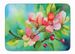 Arkansas Blossom In Watercolor Memory Foam Kitchen Mat Machine Washable Anti-Fatigue Mat Cushion Comfort Bath Mat Or Kitchen Rug_maomaolike.com