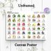 Keto Diet Food List Guide Painting Poster, Vibrant Watercolor-style Keto Food Collection Poster, Practical Reference For Keto Meal Planning, Ideal For_maomaolike.com