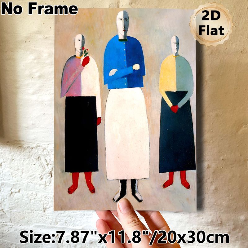 Abstract Figure Painting Poster, Vibrant Color-Blocked Minimalist Figure Poster, Unique Artistic Decor For Living Room, Office And Art Display Areas_maomaolike.com