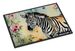 Zebra Doormat Front Door Mat Indoor Outdoor Rugs For Entryway, Non Slip Washable Low Pile, 24H X 36W_maomaolike.com
