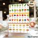 Low GI Foods Reference Chart Painting Poster, Hand-drawn Detailed Low-GI Veggies, Fruits & Grains Poster, Informative Balanced Diet Guide, Ideal For_maomaolike.com
