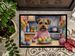 Decorating Easter Border Terrier Doormat Front Door Mat Indoor Outdoor Rugs For Entryway, Non Slip Washable Low Pile, 24H X 36W_maomaolike.com