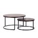 Nesting Round Coffee Table Set Of 2-piece_maomaolike.com