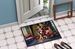 Irish Wolfhound And Santa Claus Doormat Front Door Mat Indoor Outdoor Rugs For Entryway, Non Slip Washable Low Pile, 24H X 36W_maomaolike.com