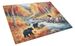 Bears Autumn In The Woods Glass Cutting Board Decorative Tempered Glass Kitchen Cutting And Serving Board Large Size Chopping Board_maomaolike.com