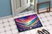 Phlox In Color Doormat Front Door Mat Indoor Outdoor Rugs For Entryway, Non Slip Washable Low Pile, 24H X 36W_maomaolike.com