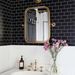 Funlife American Classic Style Imitation Marble Mosaic Tile Floor Stickers, Multiple Colors Available UB_maomaolike.com