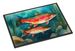 Trout Doormat Front Door Mat Indoor Outdoor Rugs For Entryway, Non Slip Washable Low Pile, 24H X 36W_maomaolike.com