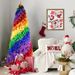 7.5ft PVC Rainbow Spiral TreeEJ_maomaolike.com