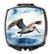 Pelican Diving Compact Mirror Decorative Travel Makeup Mirror For Women Girls Gifts Pocket Makeup Mirror Folding Handheld_maomaolike.com