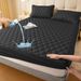 Waterproof Urine-proof Bed Hat Class A Raw Cotton Soybean Antibacterial Quilted Bed Hat Single-piece All-inclusive Mattress Non-slip Protective Cover_maomaolike.com