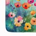 Anemones In Watercolor Memory Foam Kitchen Mat Machine Washable Anti-Fatigue Mat Cushion Comfort Bath Mat Or Kitchen Rug_maomaolike.com