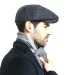 Hot Sale Fashion Wool Caps Herringbone Women Gatsby Retro British Painters Hat Driver Flat Solid Colors Cap for Men Beret_maomaolike.com