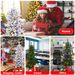 4ft PE/PVC Wire Tied Flocking Flash Basin Tree
Pine Cone *10_maomaolike.com
