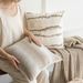 Home Garden Plush Sofa Pillowcase Living Room Model Room Decorative Pillow Bedside Cushion Bed Waist Backrest_maomaolike.com