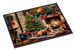 Lakeland Terrier Cozy Christmas Doormat Front Door Mat Indoor Outdoor Rugs For Entryway, Non Slip Washable Low Pile, 24H X 36W_maomaolike.com