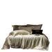 Italian Style Light Luxury Feather Jacquard Embroidery Silky Naked Sleep Cool Bedding Lenzing Lyocell Tencel Four-Piece Set_maomaolike.com