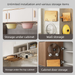 Trendy Clean Kitchen Storage Hanging Organizer No-Drill Wall-Mounted Pot Lid Under Cabinet Cutting Board Rack_maomaolike.com