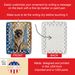 Leonberger My Angel Porcelain Ornament Christmas Tree Hanging Decorations For Home Christmas Holiday, Rectangle, Gift, Multicolor_maomaolike.com