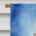 Shiba Inu Christmas Reindeer House Flag Large Porch Sleeve Pole Decorative Outside Yard Banner Artwork Wall Hanging, Polyester, House Size, Multicolor_maomaolike.com