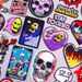 Stay Focused Fusible Patches Hippie Iron On Patch For Clothes Punk Skull Embroidery Patches For Jeans/Jacket Special Badges DIY_maomaolike.com