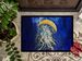 Free Fall Jellyfish Doormat Front Door Mat Indoor Outdoor Rugs For Entryway, Non Slip Washable Low Pile, 24H X 36W_maomaolike.com