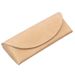 Unisex High-grade leather glasses case leather soft bag Sun sunglasses case myopia glasses cloth bag protection set_maomaolike.com
