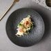 Ceramic Dinner New Deep Dish Good-looking Salad Soup High-end Sense Of Light Luxury Western Food Plate_maomaolike.com