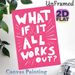 Inspirational Quote Painting Poster, Vibrant Pink Hand-drawn Typography Poster, Uplifting Motivational Message, Ideal For Home Office & Living Room_maomaolike.com