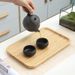 All Rectangular BBQ Tea Cup Tray Marinade Snack Dumpling Steak Plate Thick 2.0 Nan Bamboo_maomaolike.com