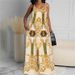 Women's Clothing new casual printed backless sexy jumpsuit_maomaolike.com