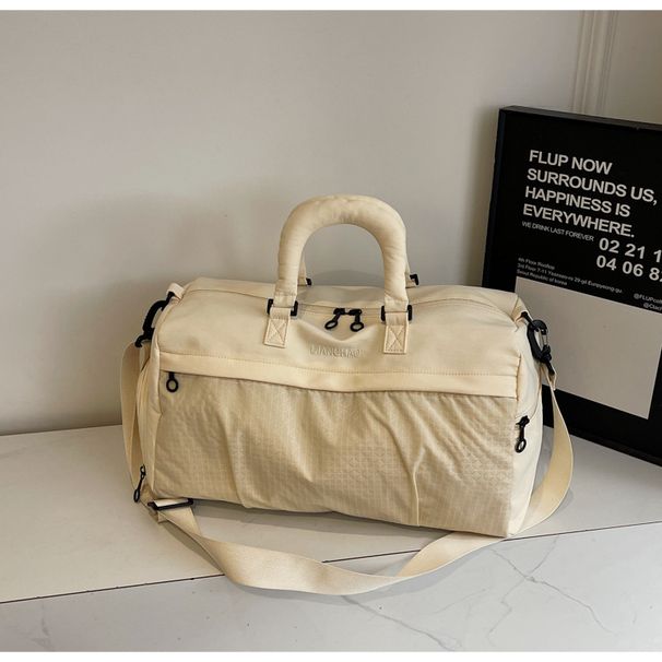 2026 New Cross-Border Fitness Bag, Large Capacity, Wet And Dry Separation, Outdoor Leisure Sports With Independent Shoe Compartmen_maomaolike.com