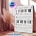 Piano Notes Painting Poster, Color-coded Piano Keys & Staff Chart Poster, Practical Guide For Learning Music Notes, Ideal For Music Studio, Practice_maomaolike.com