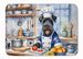 Kerry Blue Terrier The Chef Memory Foam Kitchen Mat Machine Washable Anti-Fatigue Mat Cushion Comfort Bath Mat Or Kitchen Rug_maomaolike.com