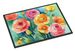 Ranunculus In Watercolor Doormat Front Door Mat Indoor Outdoor Rugs For Entryway, Non Slip Washable Low Pile, 24H X 36W_maomaolike.com