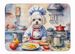 Maltese The Chef Memory Foam Kitchen Mat Machine Washable Anti-Fatigue Mat Cushion Comfort Bath Mat Or Kitchen Rug_maomaolike.com