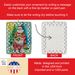 Finnish Lapphund Christmas Porcelain Ornament Christmas Tree Hanging Decorations For Home Christmas Holiday, Rectangle, Gift, Multicolor_maomaolike.com