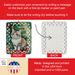 Munchkin Cat By The Christmas Tree Porcelain Ornament Christmas Tree Hanging Decorations For Home Christmas Holiday, Rectangle, Gift, Multicolor_maomaolike.com