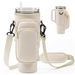 new 40OZ ice cup cover diving material diamond water bottle cover adjustable shoulder strap crossbody water cup protective cover_maomaolike.com